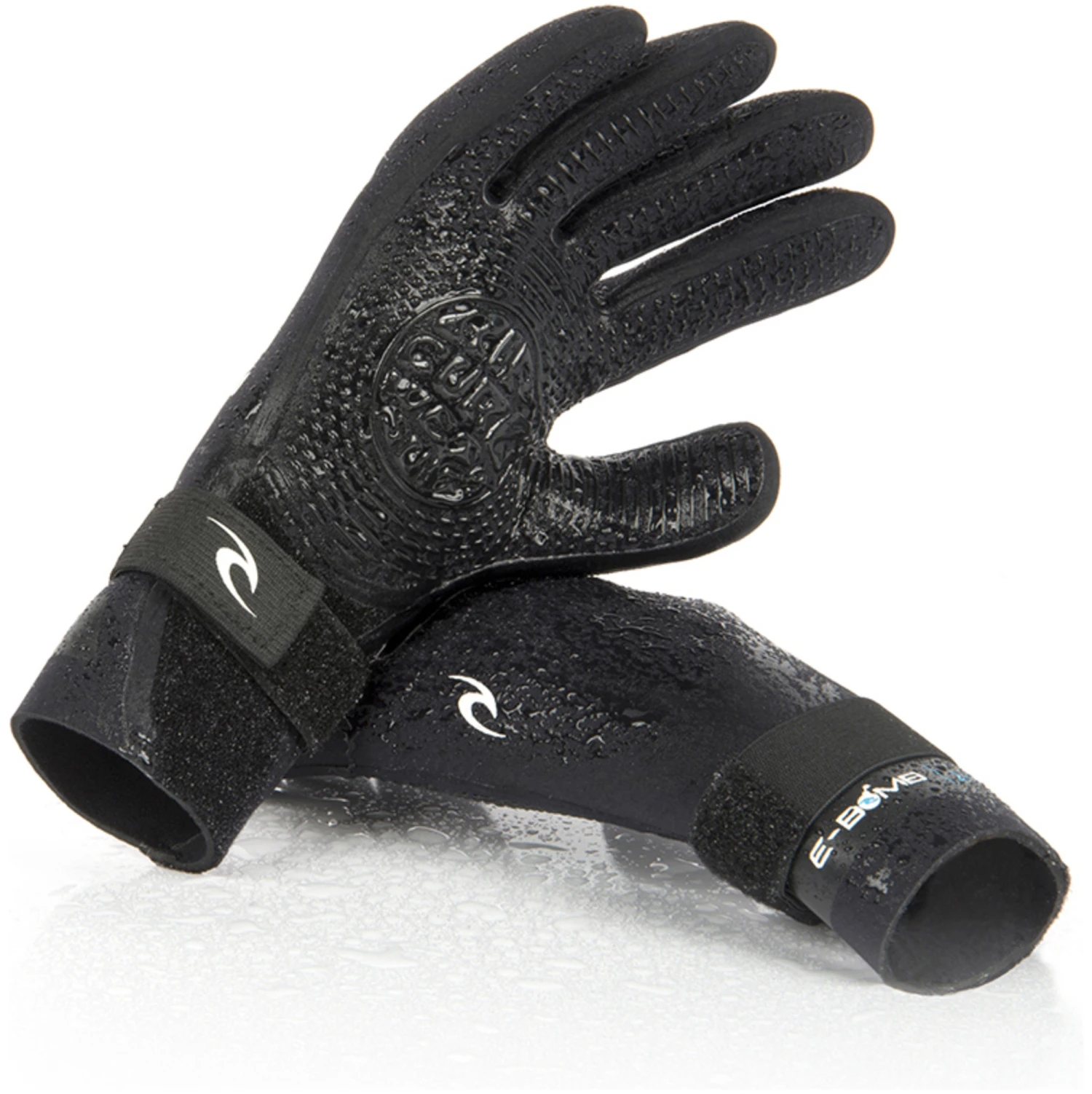 Rip Curl E-Bomb 2mm 5 Finger Neoprene Gloves 3 Rip Curl E-Bomb 2mm 5 Finger Neoprene Gloves