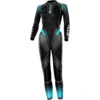 HUUB Womens Aegis X Wetsuit -Marine Sports Gear 202120Huub20Womens20Aegis20X203320Wetsuit20AEGX33W20Aqua front.2000x2000