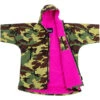 Junior Advance Long Sleeve Change Robe V3 -Marine Sports Gear 202320Dryrobe20Junior20Advance20Short20Sleeve20Change20Robe2020Poncho20V3KSS20 20Camo2020Pink20Layflat.2000x2000