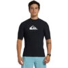 Quiksilver Mens Heater Short Sleeve Rash Vest -Marine Sports Gear 202320Quiksilver20Mens20Heater20Short20Sleeve20Rash20Vest20EQYWR0323220 20Black20main.2000x2000
