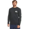 Quiksilver Mens Omni Logo Long Sleeve T-Shirt -Marine Sports Gear 202320Quiksilver20Mens20Omni20Logo20Long20Sleeve20T Shirt20EQYZT0747920 20Black20Main23.2000x2000
