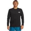 Quiksilver Mens Omni Session Long Sleeve UPF 50 Surf T-Shirt -Marine Sports Gear 202320Quiksilver20Mens20Omni20Session20Long20Sleeve20UPF205020Surf20T Shirt20EQYWR0334920 20Black20Main.2000x2000