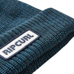 Rip Curl Icons Regular Beanie Hat -Marine Sports Gear 202320Rip20Curl20Icons20Beanie201C8MHE20 20Deep20Ocean20Close20Up.2000x2000