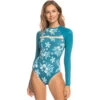 Roxy Womens Life All Day Aloha Long Sleeve Swimsuit -Marine Sports Gear 202320Roxy20Womens20Life20All20Day20Aloha20Long20Sleeve20Swimsuit20ERJWR0366920 20Moroccan20Blue20Alahia2011.2000x2000