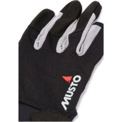 MUSTO Essential Sailing 3 Finger Gloves -Marine Sports Gear 26158 Musto Essential Sailing Long Finger Gloves AUGL002 Black 2.2000x2000