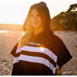 Northcore Beach Basha Stripe Hooded Towel Changing Robe / Poncho -Marine Sports Gear 29237 202320Northcore20Beach20Basha20Hooded20Towel20Changing20Robe20Poncho20NOCO2420 20Blue204.2000x2000