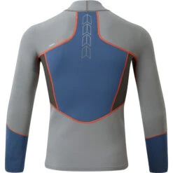 GILL Mens Zenlite 1.5mm Flatlock Neoprene Top -Marine Sports Gear 32710 Gill Mens Zenlite 1.5mm Flatlock Neoprene Top 5003 Steel Grey 2.2000x2000