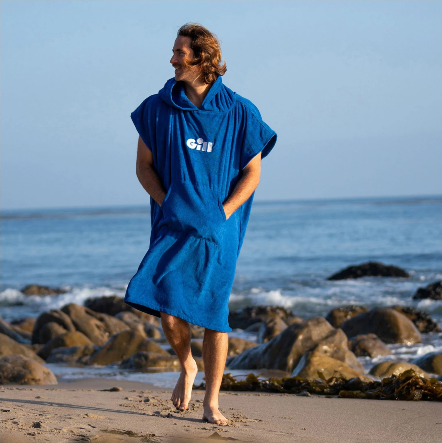 GILL Hooded Towel Changing Robe / Poncho 6 GILL Hooded Towel Changing Robe / Poncho - Image 4