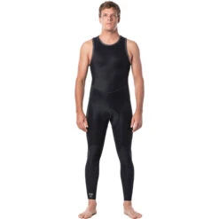 Rip Curl Mens Dawn Patrol 1.5mm Back Zip Long John Wetsuit -Marine Sports Gear 32880 Rip Curl Mens Dawn Patrol Back Zip Long John Wetsuit WSM9IM Black 3.2000x2000