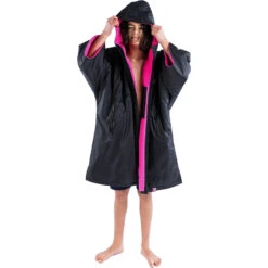 Advance Junior Short Sleeve Change Robe V3 -Marine Sports Gear 35744 202320Dryrobe20Advance20Junior20Short20Sleeve20Changing20Robe20KS20DA20 20Black20Pink20A7.2000x2000