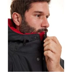 Red Paddle Co. Pro Evo Short Sleeve Changing Robe -Marine Sports Gear 39238 GREY SHORT SLEEVE MALE2012.2000x2000