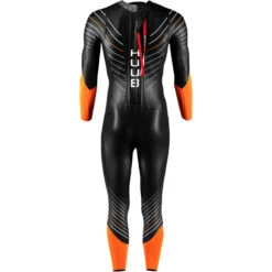 HUUB Mens Araya Wetsuit 7 HUUB Mens Araya Wetsuit -Marine Sports Gear 40745 202220Huub20Mens20Araya20Wetsuit20ARAYA20 20Black20Orange20back.2000x2000