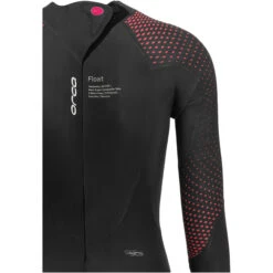 ORCA Womens Athlex Float Swim Wetsuit -Marine Sports Gear 40834 202220Orca20Womens20Athlex20Float20Wetsuit20 20Red20Buoyancy20close.2000x2000