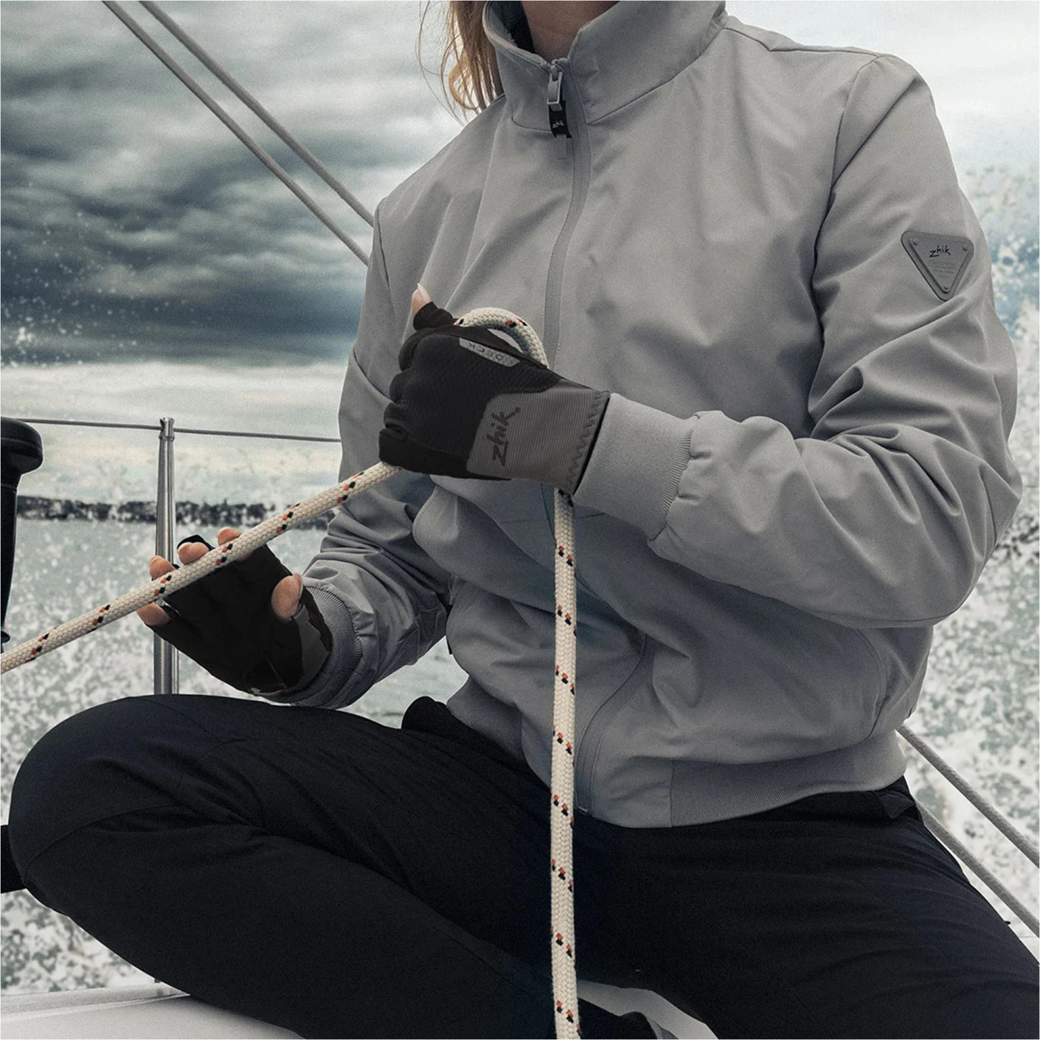 Zhik Half Finger Deck Gloves 3 Zhik Half Finger Deck Gloves - Image 2