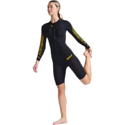 2XU Womens Propel Swim Run Wetsuit -Marine Sports Gear 42270 2023202XU20Womens20Propel20Swim20Run20Triathlon20Wetsuit20WW5480c20 20Black20Ambition20New20Front.2000x2000