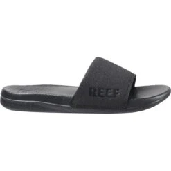 Reef Womens One Slider Flip Flops -Marine Sports Gear 42687 202320Reef20Womens20One20Slide20Flip20Flop20CJ017420 20Black20Right20Side.2000x2000