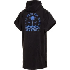 Mystic Velours Artwork Changing Robe / Poncho -Marine Sports Gear 43193 202320Mystic20Velours20Artwork20Changing20Robe20Poncho2035018.22027720 20Black20Back.2000x2000