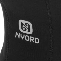Furno Warm 3mm Wetsuit Hood -Marine Sports Gear 43417 202320Nyord20Furno203mm20Wetsuit20Gloves20NYUGL3M0120 20Black20Close20Up20Logo20Zoomed.2000x2000