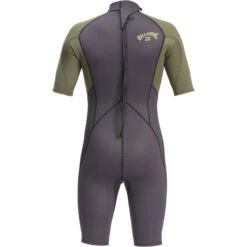 Billabong Mens Intruder 2/2mm Back Zip Shorty Wetsuit -Marine Sports Gear 43532 abyw500116 billabongv aqk bck1.2000x2000
