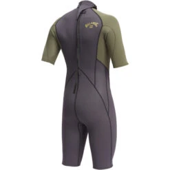 Billabong Mens Intruder 2/2mm Back Zip Shorty Wetsuit -Marine Sports Gear 43532 abyw500116 billabongv aqk sd3.2000x2000