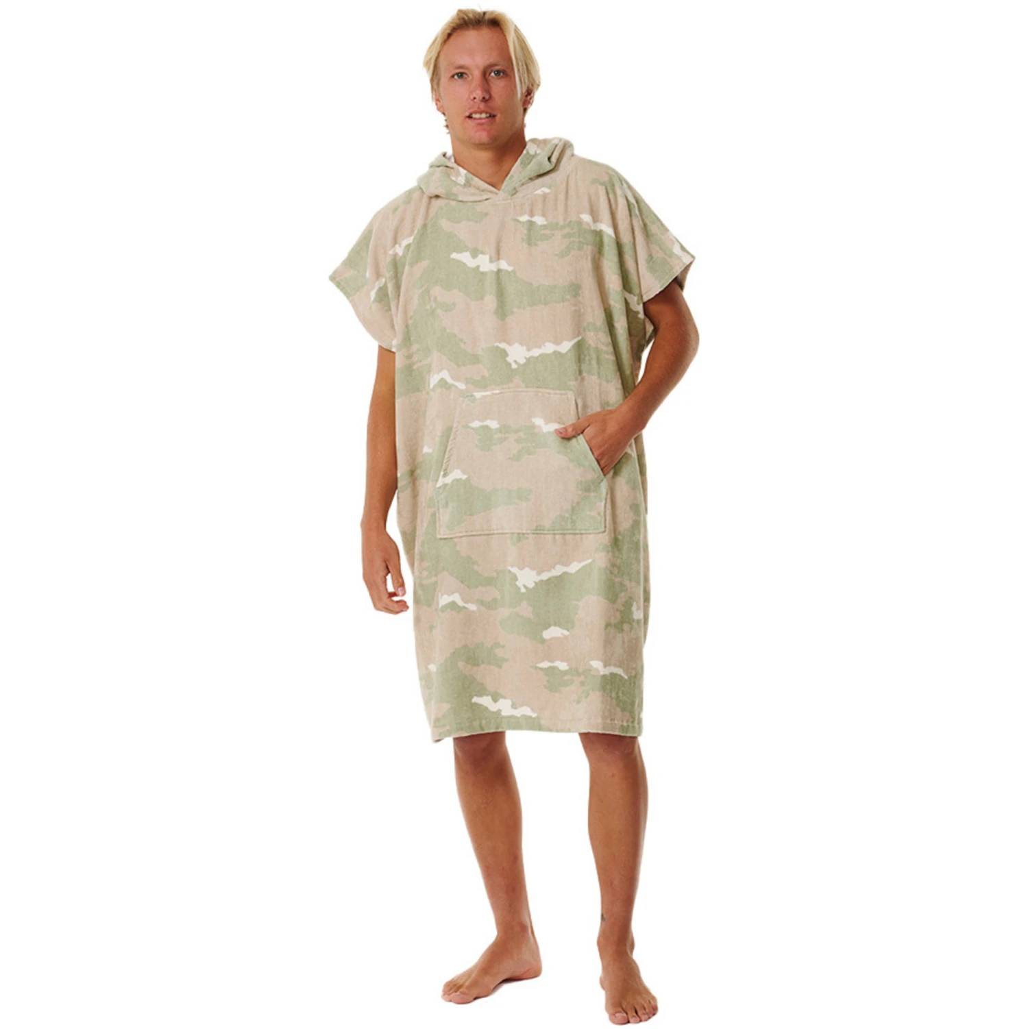 Rip Curl Mens Combo Hooded Towel Changing Robe / Poncho 5 Rip Curl Mens Combo Hooded Towel Changing Robe / Poncho - Image 3