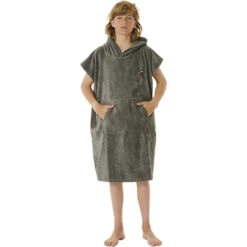 Rip Curl Junior Logo Hooded Towel Changing Robe / Poncho -Marine Sports Gear 44668 202320Rip20Curl20Junior20Logo20Hooded20Towel20Changing20RobePoncho20009BTO20 20Grey202.2000x2000
