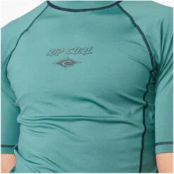 Rip Curl Mens Fade Out UPF Performance Short Sleeve Rash Vest -Marine Sports Gear 44686 202320Rip20Curl20Mens20Fade20Out20UPF20Performance20Short20Sleeve20Rash20Vest20145MRV20 20Washed20Green203.2000x2000