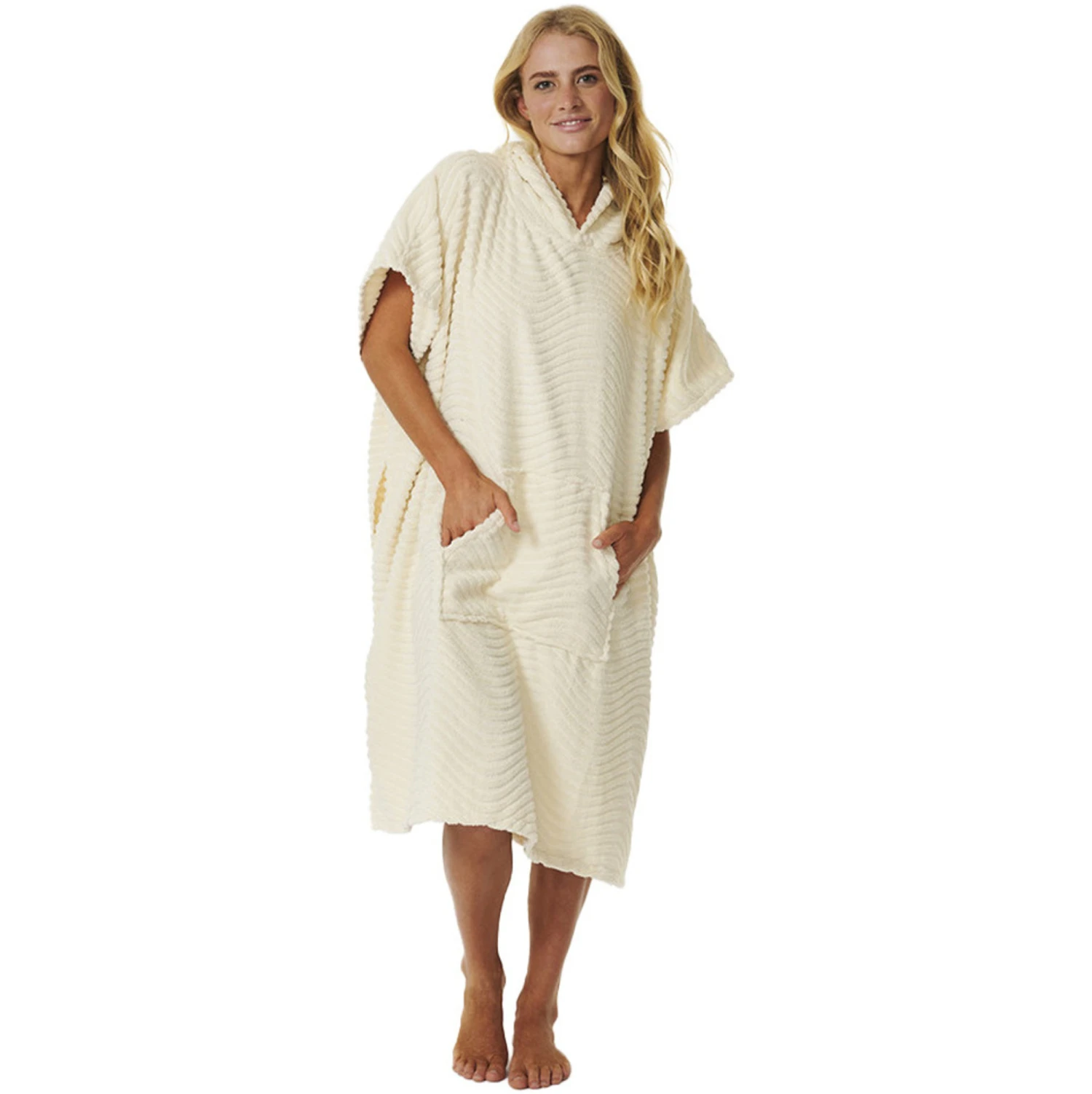 Rip Curl Womens Swirl Terry Changing Robe / Poncho 4 Rip Curl Womens Swirl Terry Changing Robe / Poncho - Image 2