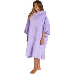 Billabong Womens Hooded Towel Change Robe / Poncho -Marine Sports Gear 45534 202320Billabong20Womens20Hooded20Towel20Change20Robe20Poncho20ABJAA0016920 20Lilac20Breeze20side.2000x2000