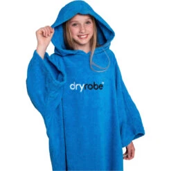 Junior Organic Cotton Hooded Towel Change Robe V3 -Marine Sports Gear 45787 202320Dryrobe20Junior20Organic20Cotton20Hooded20Towel20Changing20Robe2020Poncho20V3OCT20 20Cobalt20Blue204.2000x2000
