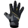 Gul Code Zero Summer 3-Finger Sailing Gloves -Marine Sports Gear GL1241 B6 Black Front.2000x2000