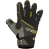 Gul CZ Summer Short Finger Sailing Gloves -Marine Sports Gear GL1243 B6 Black Front.2000x2000 1