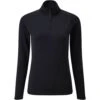 GILL Womens UV Tec Long Sleeve Zip Tee -Marine Sports Gear Gill Women Womens UV Tec Long Sleeve Zip Tee UV009W Navy.2000x2000