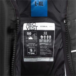 Gul Recreation 50N Buoyancy Aid -Marine Sports Gear Gul Recreation 50N Buoyancy Aid GK0007 B7 Black 7.2000x2000