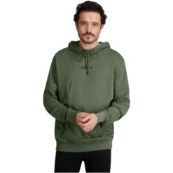 Mystic Mens Iconic Hood Sweat -Marine Sports Gear Mystic Mens Iconic Hooded Sweat 220053 Army 3.2000x2000