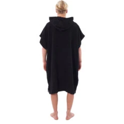 Rip Curl Icons Hooded Towel Changing Robe / Poncho -Marine Sports Gear Rip Curl Wet As Change Robe Poncho CTWCE1 Black 1.2000x2000